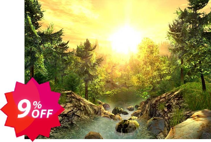 3PlaneSoft Nature 3D Screensaver Coupon code 9% discount 