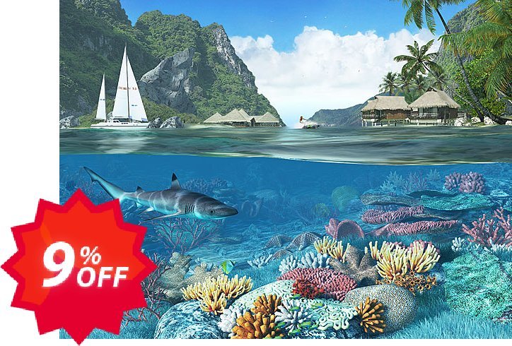 3PlaneSoft Caribbean Islands 3D Screensaver Coupon code 9% discount 