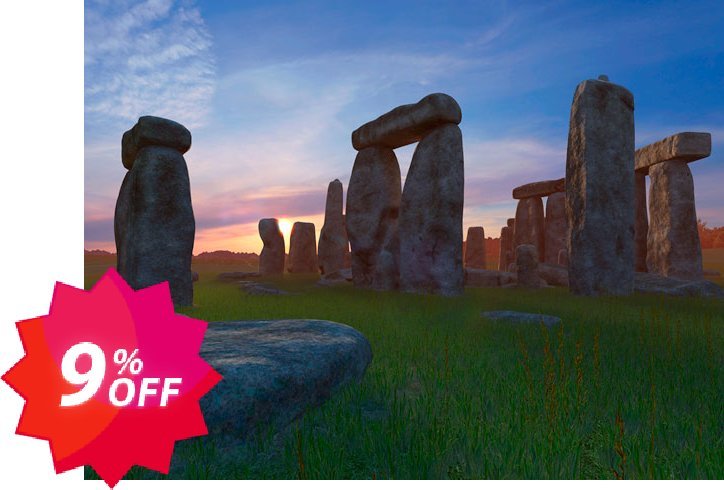 3PlaneSoft Stonehenge 3D Screensaver Coupon code 9% discount 