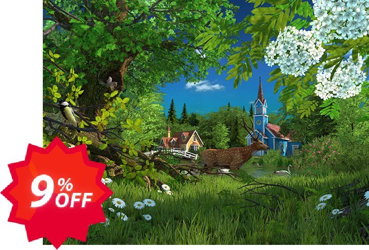 3PlaneSoft Summer Wonderland 3D Screensaver Coupon code 9% discount 