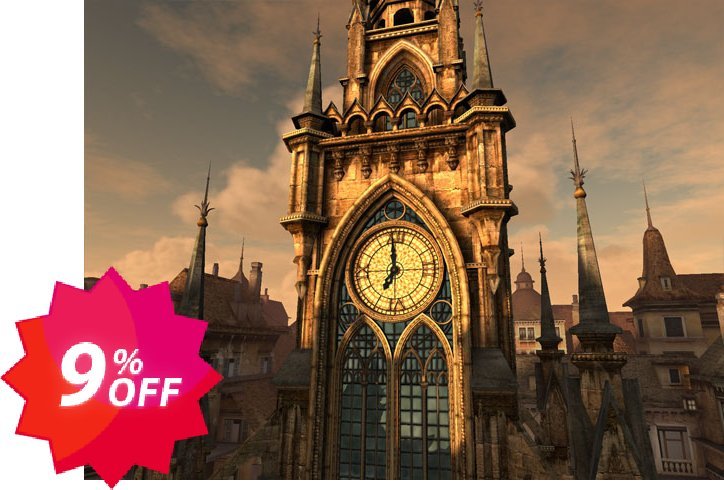 3PlaneSoft Clock Tower 3D Screensaver Coupon code 9% discount 