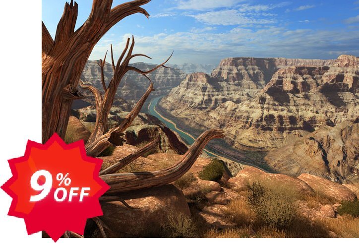 3PlaneSoft Grand Canyon 3D Screensaver Coupon code 9% discount 