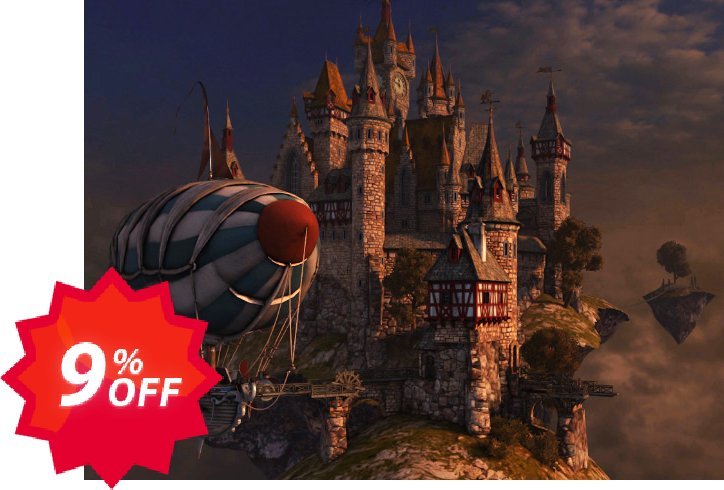 3PlaneSoft Sky Citadel 3D Screensaver Coupon code 9% discount 