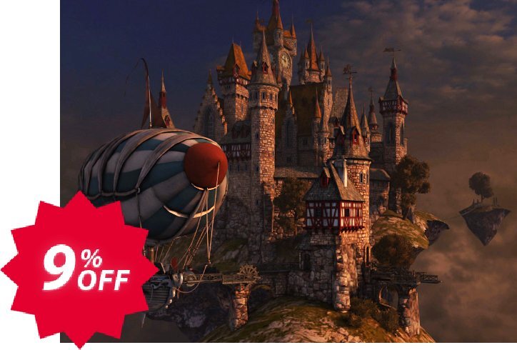 3PlaneSoft Sky Citadel 3D Screensaver Coupon code 9% discount 