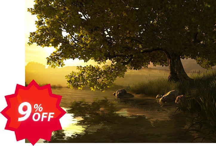 3PlaneSoft Lake Tree 3D Screensaver Coupon code 9% discount 