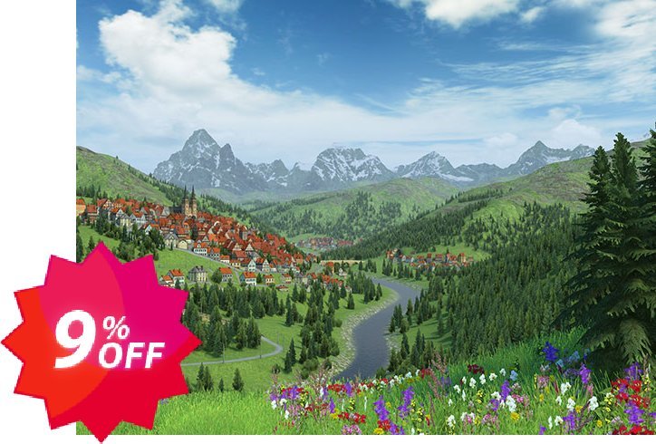 3PlaneSoft Alpine Summer 3D Screensaver Coupon code 9% discount 