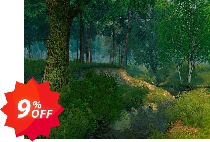 3PlaneSoft Summer Forest 3D Screensaver Coupon code 9% discount 