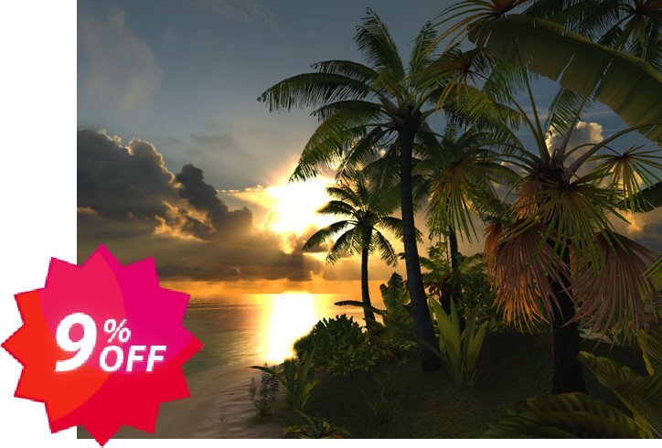 3PlaneSoft Lagoon 3D Screensaver Coupon code 9% discount 