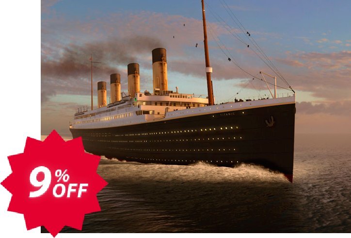 3PlaneSoft Titanic Memories 3D Screensaver Coupon code 9% discount 