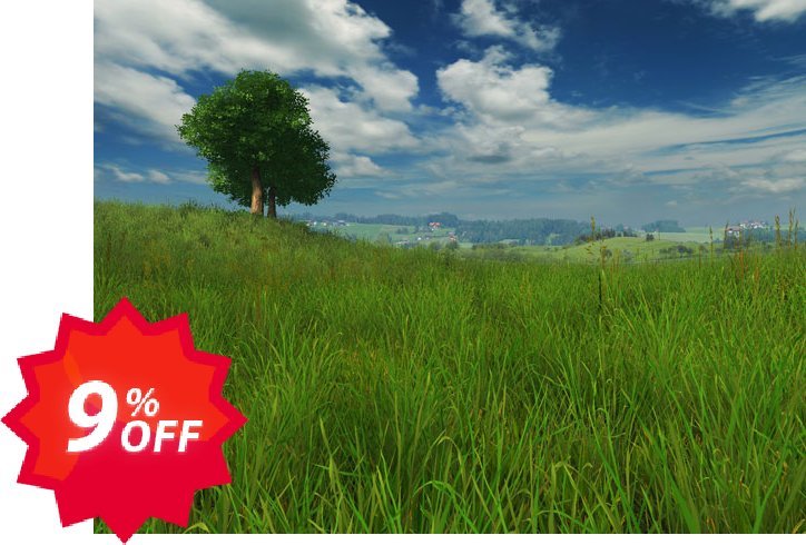 3PlaneSoft Grassland 3D Screensaver Coupon code 9% discount 