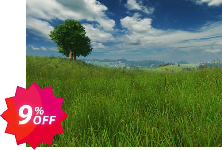 3PlaneSoft Grassland 3D Screensaver Coupon code 9% discount 