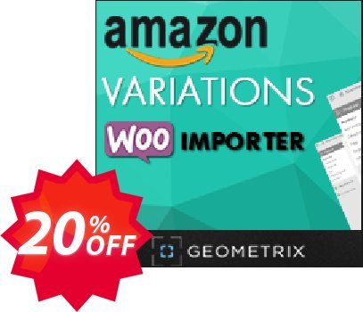 Amazon Variations WooImporter, Add-on  Coupon code 20% discount 