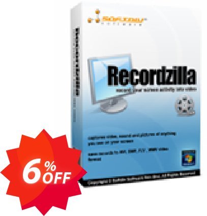 Recordzilla Screen Recorder Coupon code 6% discount 