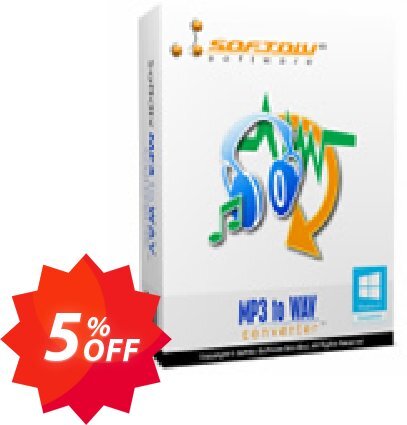 Softdiv MP3 to WAV Converter Coupon code 5% discount 