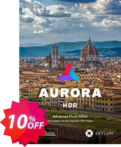 Aurora HDR Coupon code 10% discount 