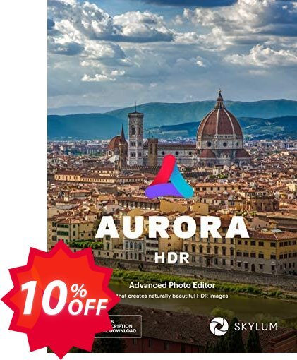 Aurora HDR Coupon code 10% discount 