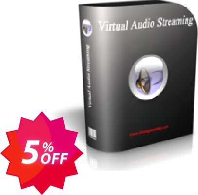 Virtual Audio Streaming Site Plan Coupon code 5% discount 