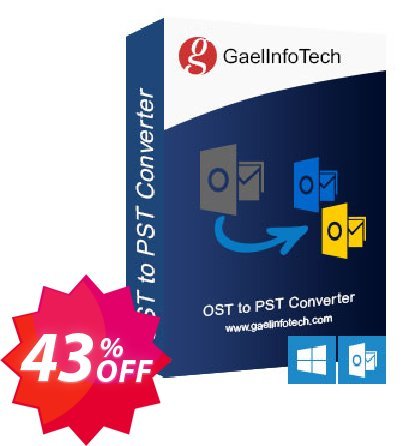 Gael Converter for PST Coupon code 43% discount 
