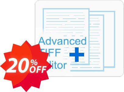Advanced TIFF Editor Plus Coupon code 20% discount 