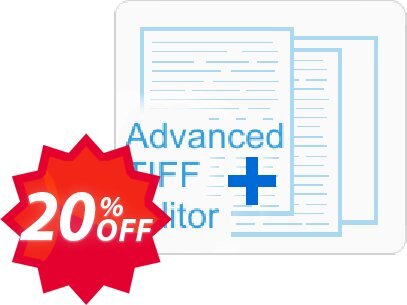 Advanced TIFF Editor Plus, Site Plan  Coupon code 20% discount 