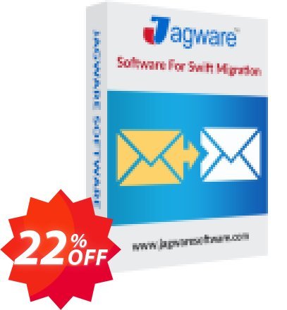 Jagware EML to PST Wizard - Business Plan Coupon code 22% discount 