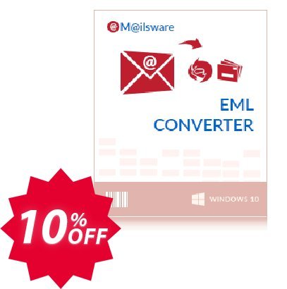 Mailsware EML Converter - Pro Plan Coupon code 10% discount 