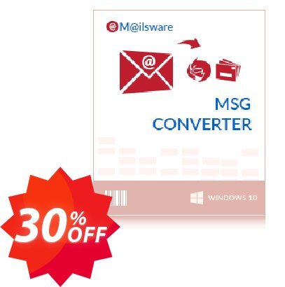 Mailsware MSG Converter - Migration Plan Coupon code 30% discount 