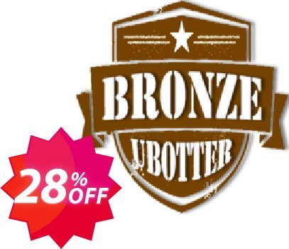 UBotter Bronze Licensing Coupon code 28% discount 