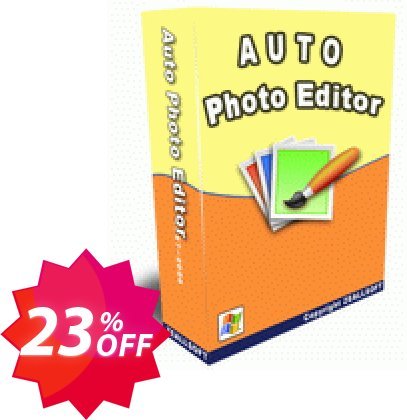 Zeallsoft Auto Photo Editor Coupon code 23% discount 