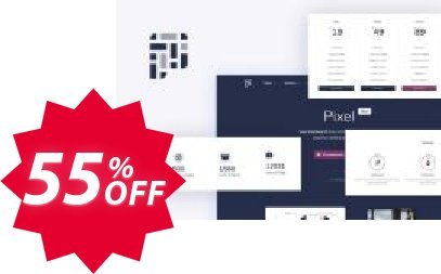 Themesberg Pixel Pro - Premium Bootstrap 4 UI KIT Coupon code 55% discount 