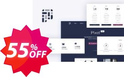 Themesberg Pixel Pro - Premium Bootstrap 4 UI KIT Coupon code 55% discount 