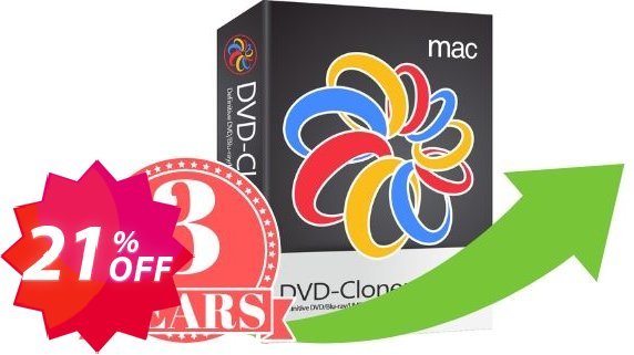 OpenCloner DVD-Cloner for MAC, 3 year Upgrade  Coupon code 21% discount 