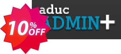 AducAdminPlus Enterprise 100+ Plans Coupon code 10% discount 
