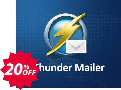 Thunder Mailer Coupon code 20% discount 