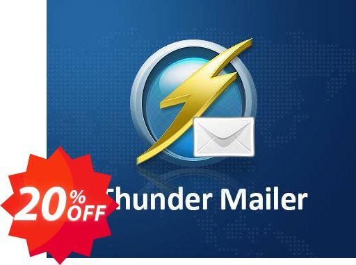 Thunder Mailer Coupon code 20% discount 