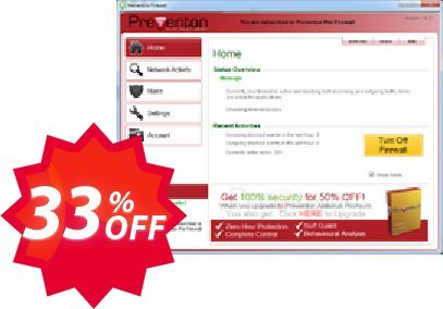 Preventon WINDOWS Firewall Coupon code 33% discount 