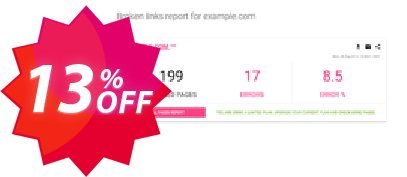Atomseo Broken Links Checker. Enterprise Monthly Subscription Plan Coupon code 13% discount 