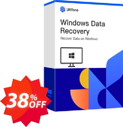 UltFone WINDOWS Data Recovery - Yearly/5 PCs Coupon code 31% discount 