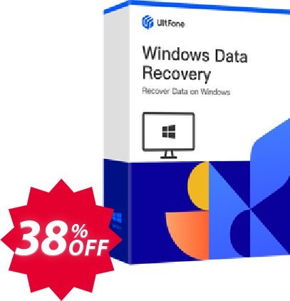 UltFone WINDOWS Data Recovery - Yearly/Unlimited PCs Coupon code 30% discount 