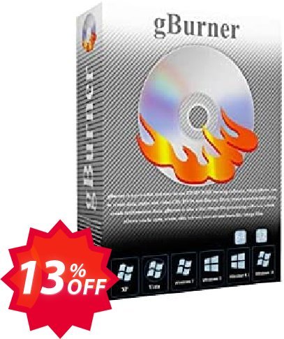 gBurner Yearly Subscription Coupon code 13% discount 
