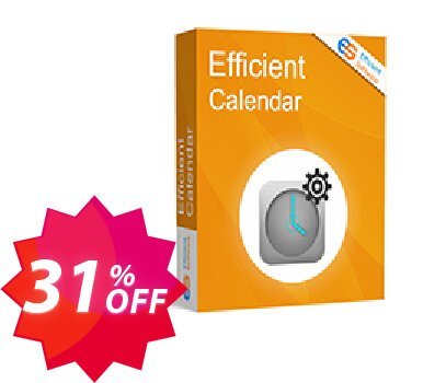 Efficient Calendar Coupon code 31% discount 