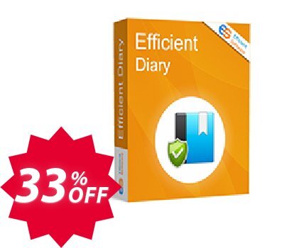 Efficient Diary Pro Coupon code 33% discount 