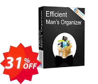 Efficient Man's/Lady's Organizer Coupon code 31% discount 