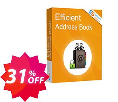 Efficient Address Book Network Coupon code 31% discount 