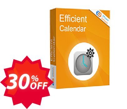 Efficient Calendar Network Coupon code 30% discount 