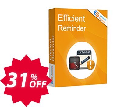 Efficient Reminder Network Coupon code 31% discount 