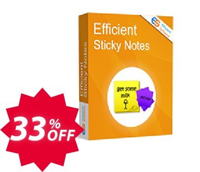 Efficient Sticky Notes Network Coupon code 33% discount 