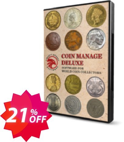 CoinManage Deluxe Coupon code 21% discount 