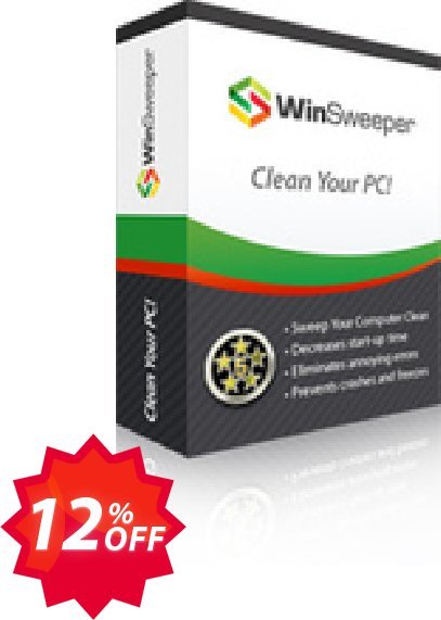 WinSweeper Coupon code 12% discount 