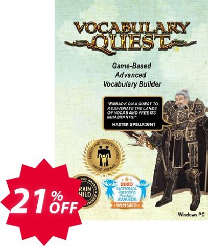 Vocabulary Quest Coupon code 21% discount 
